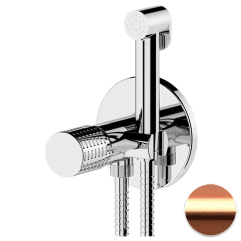Remer CEC65WRP Гигиенический душ со смесителем Remer Celebrity CEC65WRP, медь брашированная