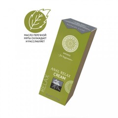 Интимный крем для анального секса Shiatsu ANAL RELAX CREAM unisex for beginners 50 мл.