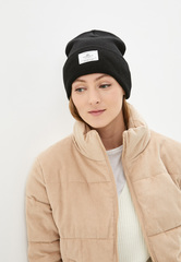 Шапка Alpha Industries Essential Beanie Black (Черная)
