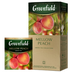 Чай Greenfield Mellow Peach зел, 25пак 1389-10