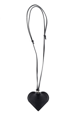 Подвеска-ключница Сердце BLACK