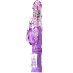 Вибратор - ротатор пульсатор Toyfa A-Toys Hi-Tech  Vibrator, фиолетовый