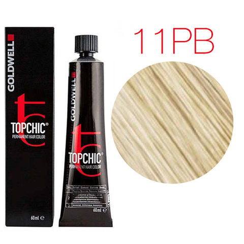 Goldwell Topchic 11PB (перламутрово-бежевый блондин) - Cтойкая крем краска