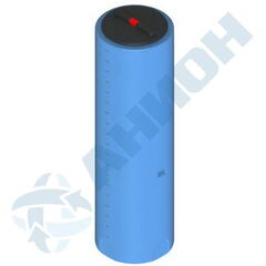 Емкость Анион цилиндрическая с дыхательным клапаном 405 л. вертикальная (550x550x1885см;синий) - арт.559379