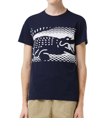 Теннисная футболка Lacoste Tennis x Novak Djokovic T-shirt - navy blue