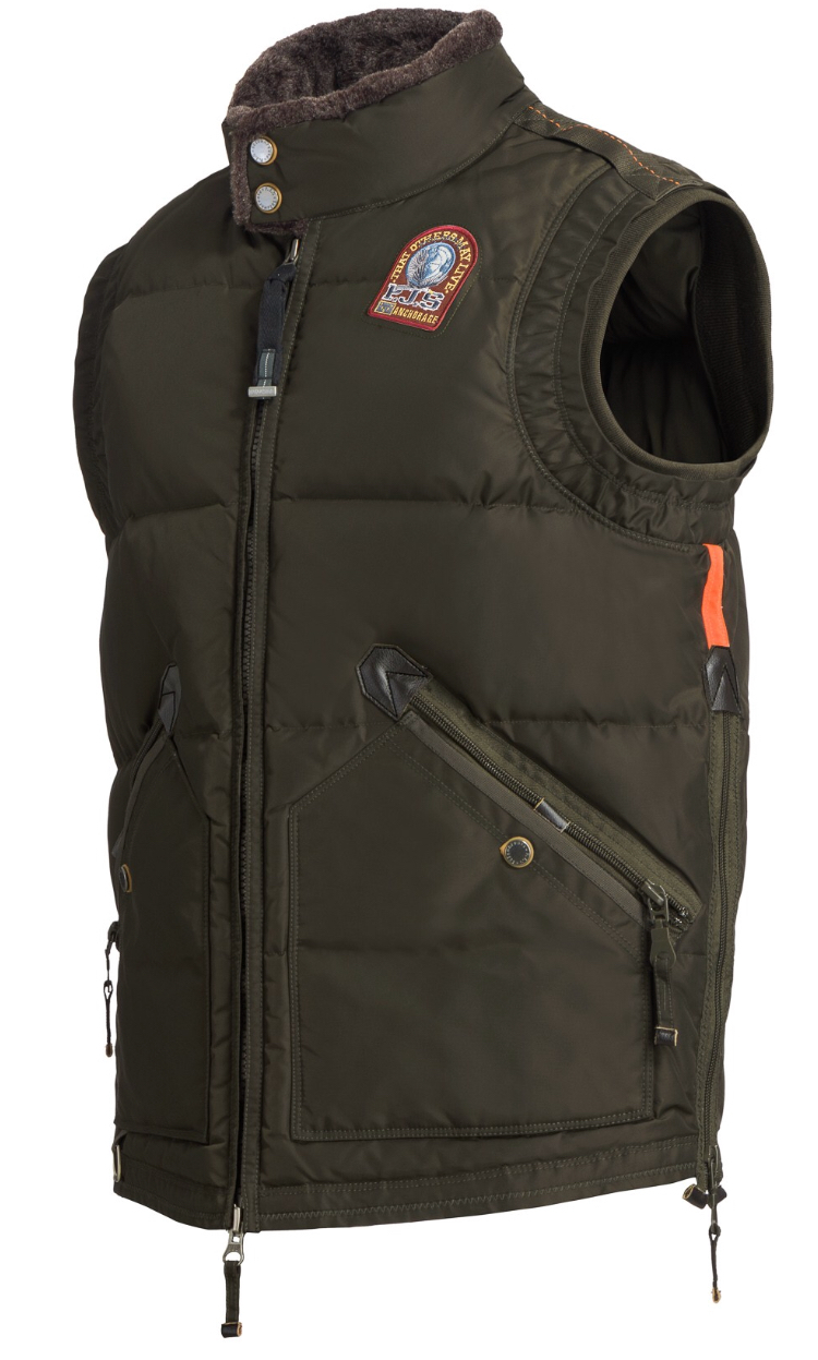 ЖИЛЕТКА PARAJUMPERS KOBUK MAN DOWN VEST OLIVE