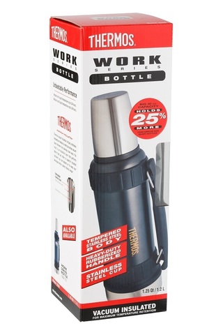 Термос Thermos 2520 Vacuum Flask (1,2 литра), стальной