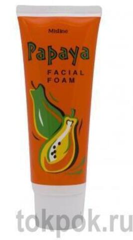 Пенка для умывания с Папайей, Mistine Papaya Facial Foam, 100 мл