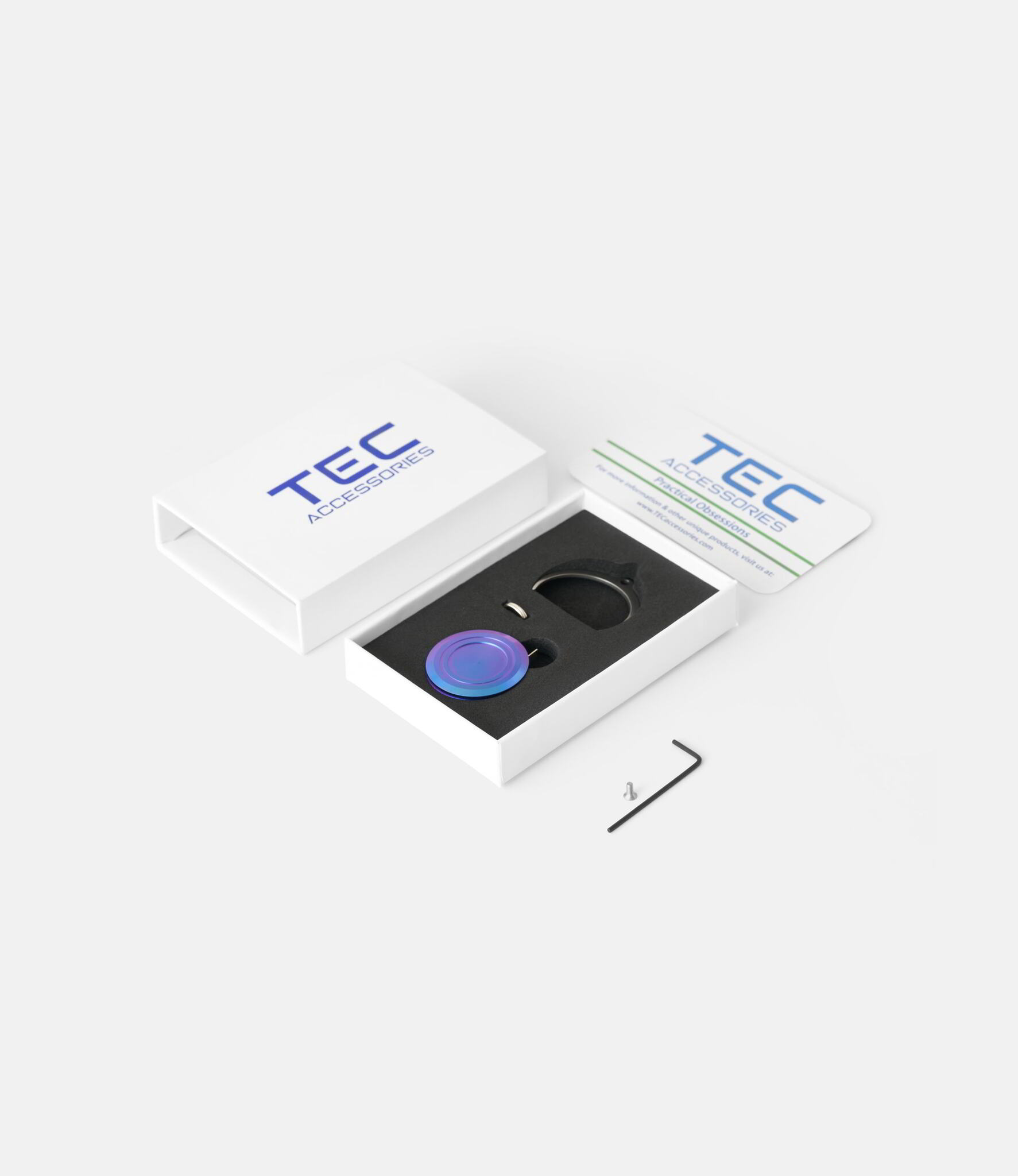 TEC Ti-Tape Blue Raspberry — мини-рулетка из титана
