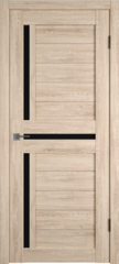 Дверь Atum 16 / Sand Vellum / Black Gloss / Владимирские двери