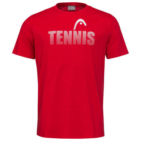 Теннисная футболка Head Club Colin T-Shirt M - red
