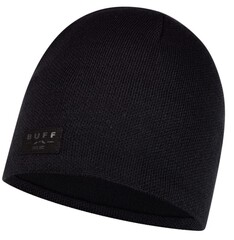Шапка вязаная с флисом Buff Solid Black