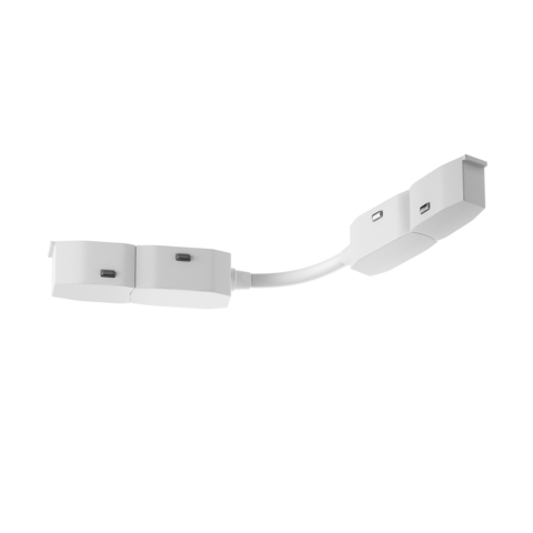 Комплектующие для трековой системы Maytoni Accessories for tracks exility TRA034CS-W
