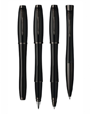 Ручка перьевая Parker Urban Premium F204 Matte Black, F (S0949160)