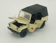 UAZ-469 Ambulance Agat Mossar Tantal 1:43