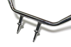 Руль для Honda Steed 400/600 / Magna 250/750 / Стальной / Хромированный