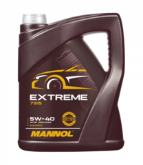 Моторное масло Mannol Extreme 5W-40, синтетическое, 4 л + 1 л в подарок