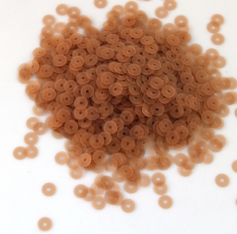 Пайетки плоские 4 мм. Sabbia (836F)