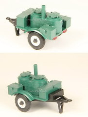 Trailer KP-2-48 field kitchen military Agat Mossar Tantal 1:43