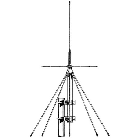 Базовая шестидиапазонная вертикальная антенна VHF / UHF / SHF / GSM диапазонов SIRIO SD 2000 U