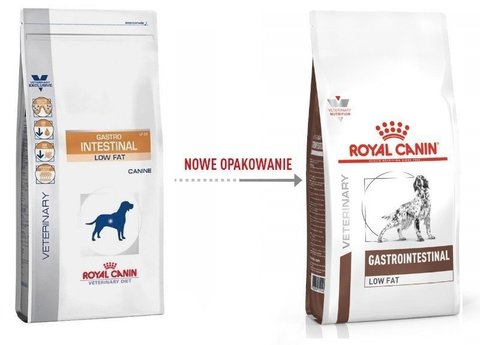 Royal Canin Gastrointestinal Low Fat Корм сухой диетический для взрослых собак при нарушениях пищеварения, 12 кг