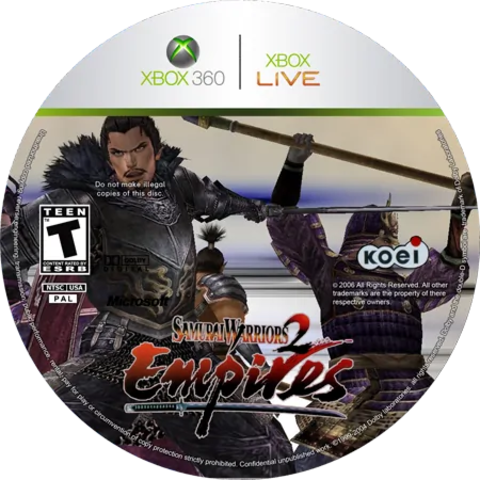 Samurai Warriors 2 Empires [Xbox 360]