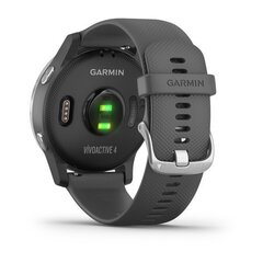 Смарт часы Garmin Vivoactive 4, Shadow Gray/Silver