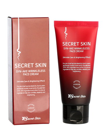 Крем для лица со змеиным ядом Syn-ake Wrinkleless Face Cream SECRET SKIN