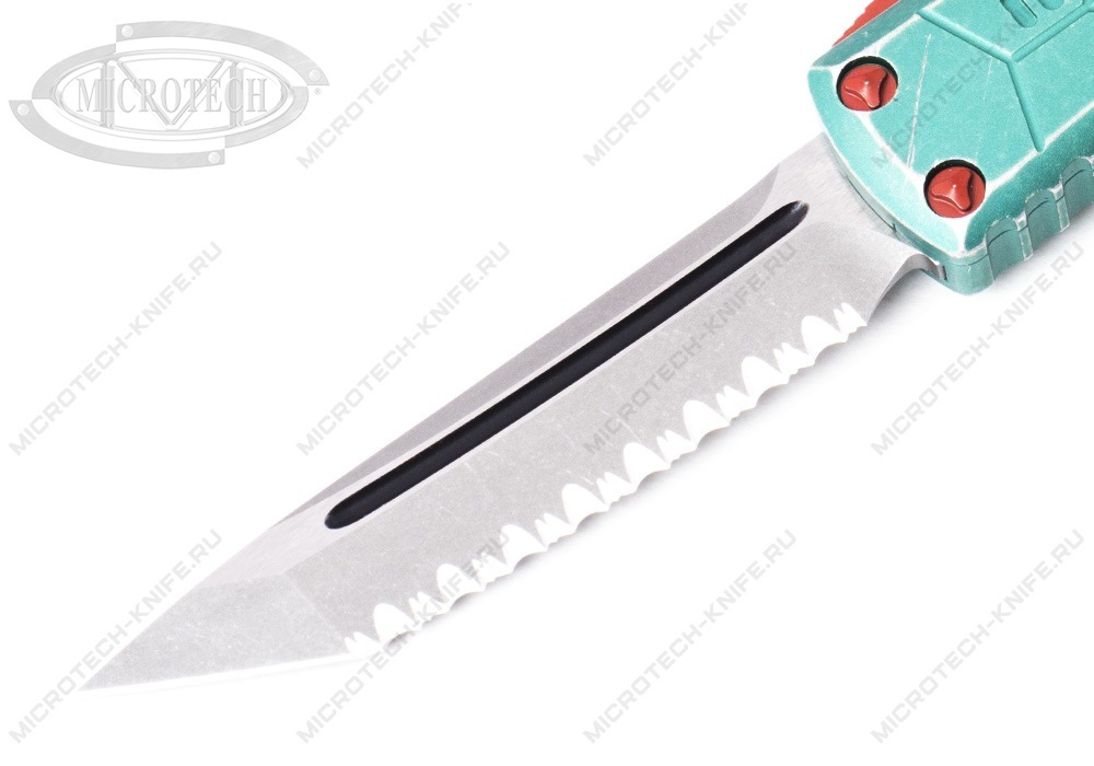 Нож Microtech UTX-85 Bounty Hunter 233-12BH Serrated - фотография 