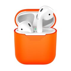 Чехол для наушников Apple AirPods 1 / 2, Orange (Оранжевый)