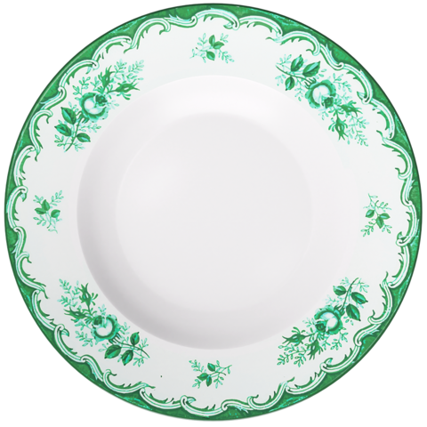 Суповая тарелка First Lady Зеленый сад