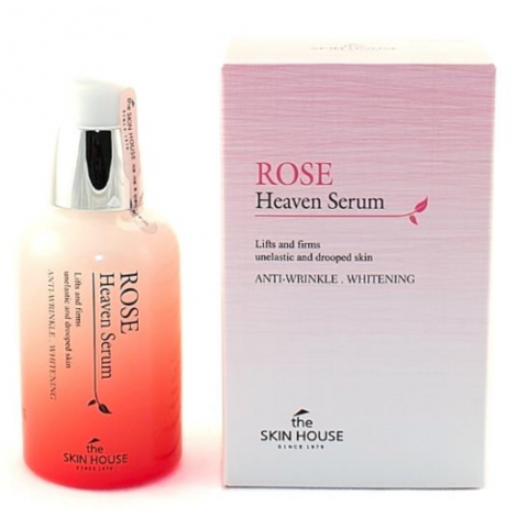 THE SKIN HOUSE ROSE HEAVEN SERUM 50ml Сыворотка для лица с экстрактом розы