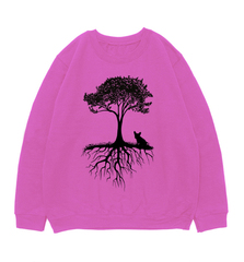 Свитшот "Французский бульдог у дерева"