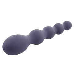 Серый вибростимулятор Rumpy Bumpy - 17,5 см. - 
