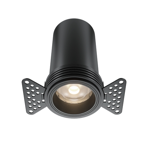 Встраиваемый светильник Maytoni Focus led DL125-L12-4K-TRS-B