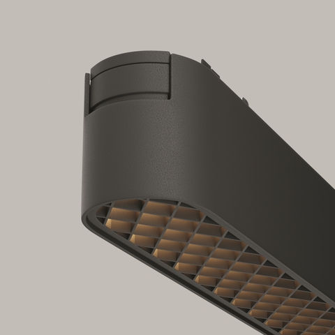 Магнитный трековый светильник Maytoni Basis Grid TR084-1-6W3K-B