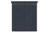 Сарай пластиковый Gardeck Black Fox Artisan 3.6 м2 (1.9 x 1.91 м)