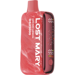Одноразовая электронная сигарета Lost Mary OS - Вишня Лимон (25000 затяжек)