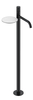 Boheme 120-BB.4 Смеситель STICK напольный для умыв. BLACK SPIRALE