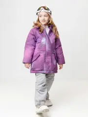 куртка  для девочки  ВК 38120/н/6 ГР