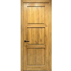 Межкомнатная дверь Турин массив дуба с сучком дуб рустикальный глухая