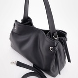 Сумка Саломея 359 гладкий черный