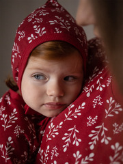 Чепчик Mjölk Снежные веточки