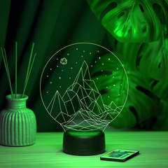 3Д-светильник 