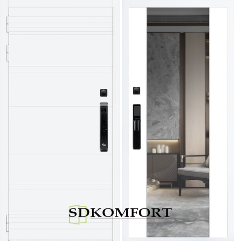 Белый матовый