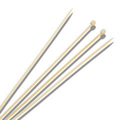 Прямые бамбуковые спицы  №4,0 мм