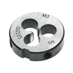 Плашка М 3,0х0,5 DINEN22568 115CrV3 6g 20х5мм Bucovice(CzTool) 210030