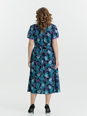 1351В Халат на пуговицах