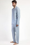 Классическая голубая пижама Admas