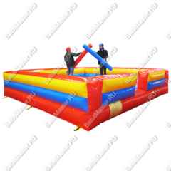 Надувная игра "Гладиатор" , 5*5*1,5 м